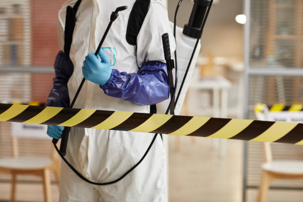 Professional Infectious Disease Decontamination technician working in South Chatham, MA
